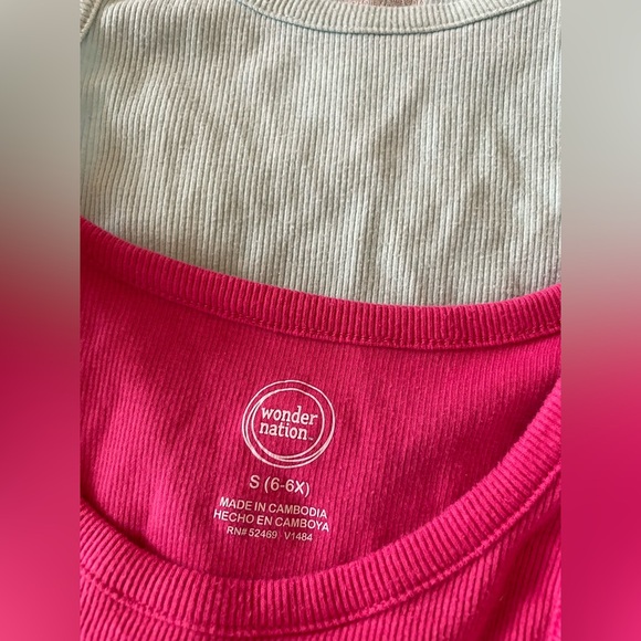 8 size 6 girls tank tops - Picture 5 of 5